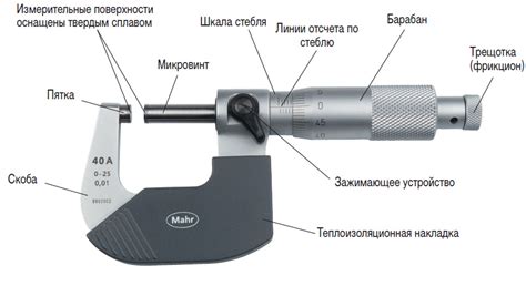 Поддержание точности измерений микрометром