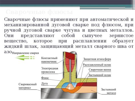 Понятие и назначение флюса для сварки черного металла