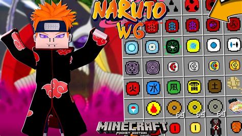 Популярная модификация Naruto Jeby для Майнкрафт