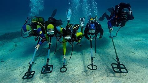 Популярные места для поиска металла под водой