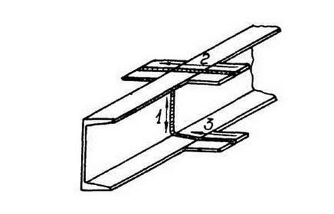 Порядок разделки швеллеров для сварки связей