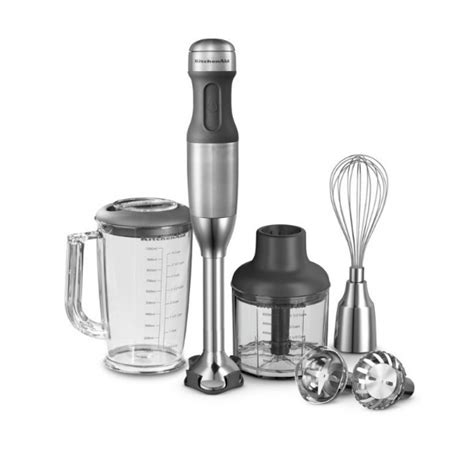 Почему блендер погружной KitchenAid 5KHB2571ESX станет идеальным помощником на кухне?