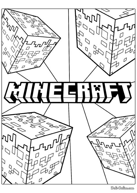 Почему раскраски майнкрафт блоки складываемые популярны среди детей