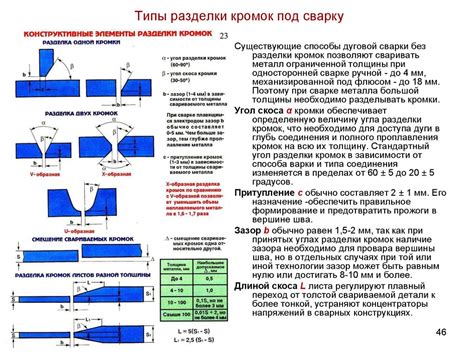 Правило №1: минимизация разделки кромок при определенной толщине металла