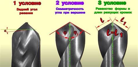 Правильная техника заточки сверла по металлу