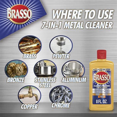 Правильный способ применения Brasso metal polish