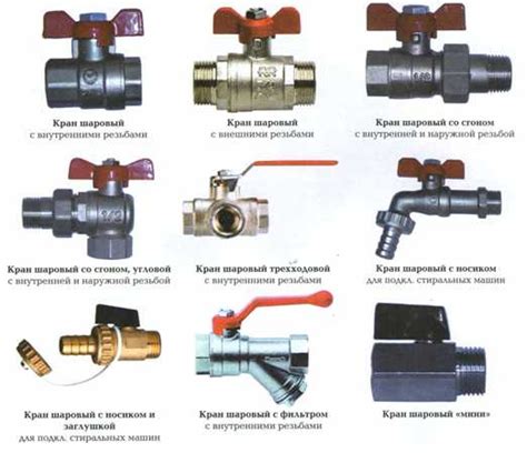 Предназначение шаровых кранов