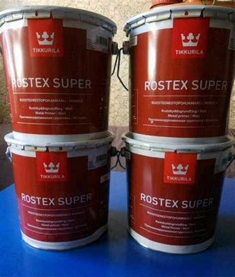 Преимущества грунта по металлу Rostex Super