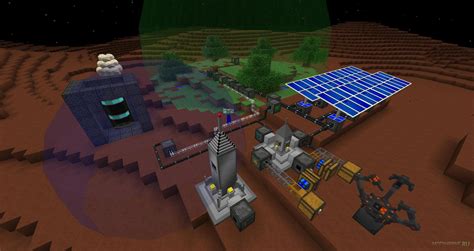 Преимущества заправленного кислородного баллона в Minecraft Galacticraft