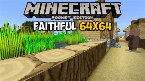 Преимущества использования текстур пака Faithful 64x64 для Minecraft