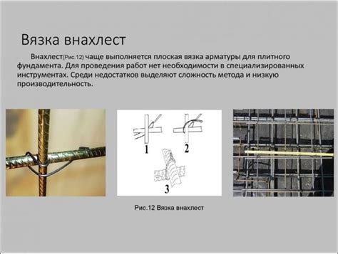 Преимущества нахлеста арматуры