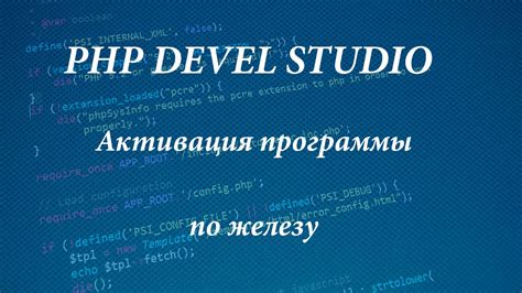 Преимущества привязки по железу в PHP Develop Studio