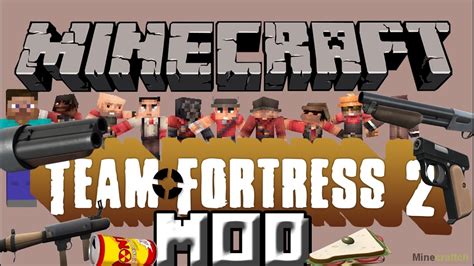 Премиум модификация Team Fortress 2 для Майнкрафт