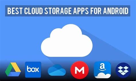 Приложения для облачного хранения, доступные для Android-устройств