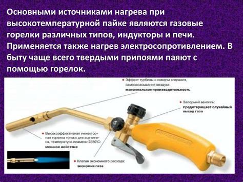 Применение газовой сварки