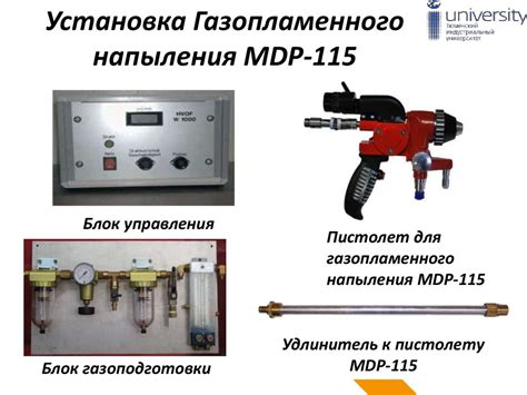 Применение газопламенного напыления