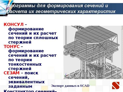 Применение геометрических характеристик в расчетах конструкций