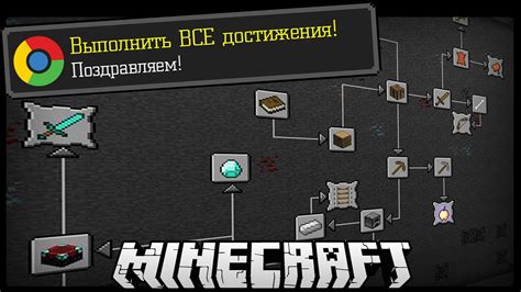 Применение команд ачивок для разнообразного геймплея в Minecraft