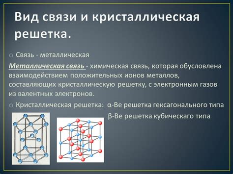 Применение кристаллической решетки магния