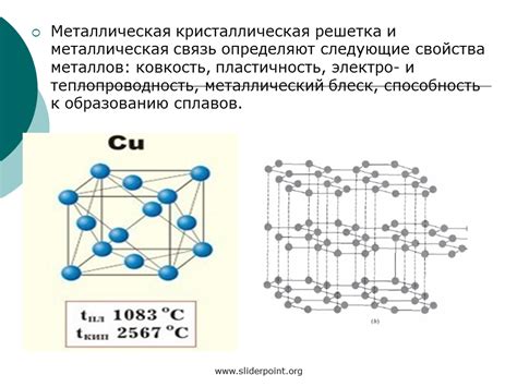 Применение кристаллов металлов с ковалентной связью