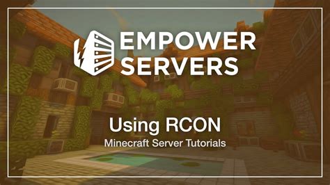 Применение Rcon команд в Minecraft