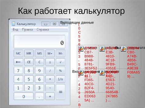 Примеры использования калькулятора