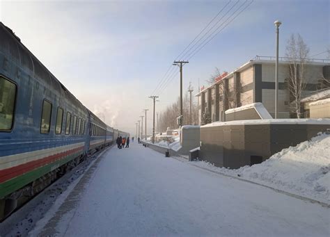 Принимающая часть железнодорожного вокзала в Нерюнгри