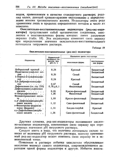 При реакциях окисления-восстановления