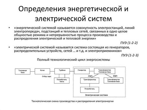 Проблемы с пунктом энергетической передачи