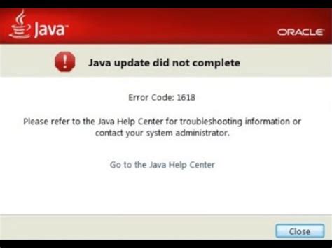 Проблемы с установкой и обновлением Java