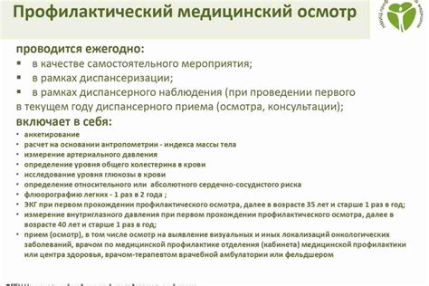 Профилактические меры и симптомы