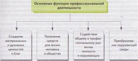 Профиль деятельности