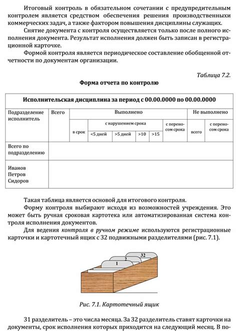 Процедура исполнения