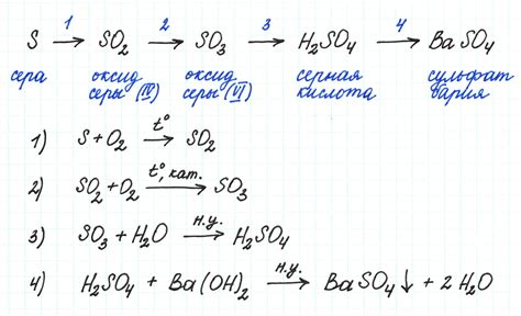 Процесс цепочки химических превращений металла