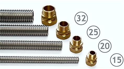Разбор типов фитингов для гофрированной нержавеющей трубы