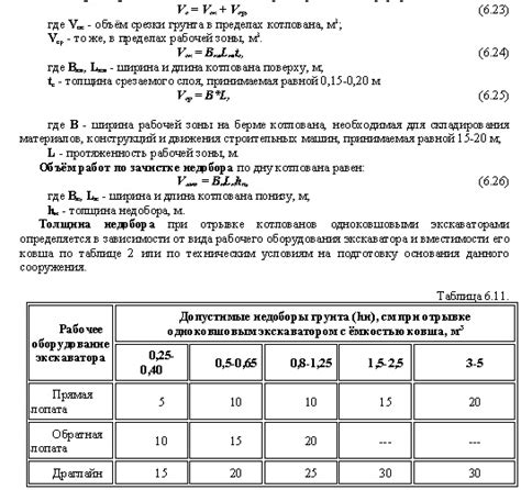 Раздел 2: Определение объемов работ