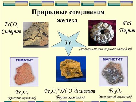 Раздел 4: Железо - неактивный металл