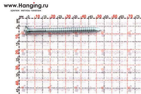Размеры гвоздя оцинкованного 12х20
