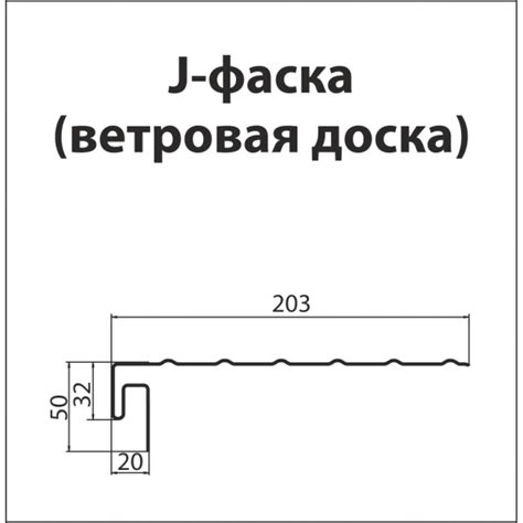 Размеры фаски J фаска гранд лайн