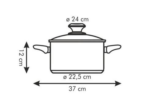 Размер и вес кастрюли