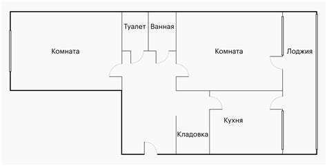 Размещение и планировка комнат