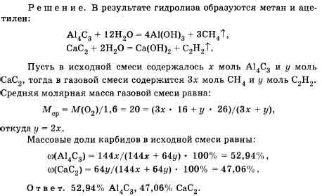 Разнообразие карбидов в химии