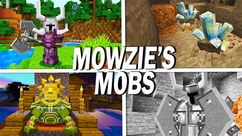 Разнообразие мобов в Mowzie's Mobs Mod