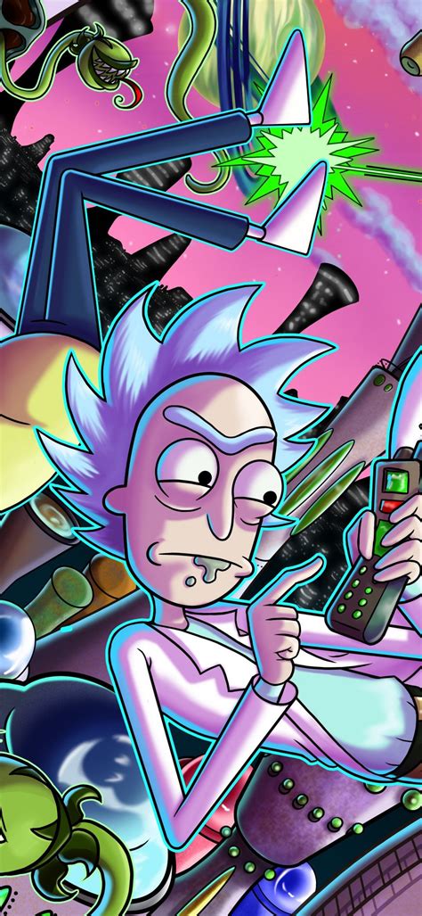 Разнообразие обоев Rick and Morty для телефона, чтобы выбрать подходящий стиль