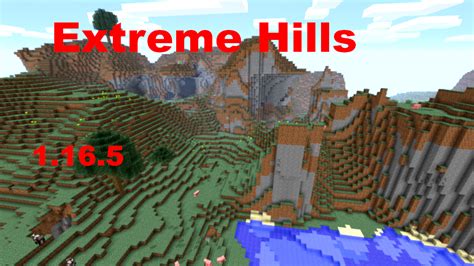 Расположение и спавн биома Extreme hills