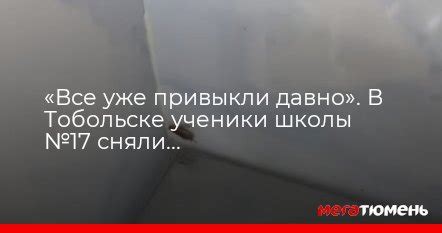 Расположение школы 17 в Тобольске