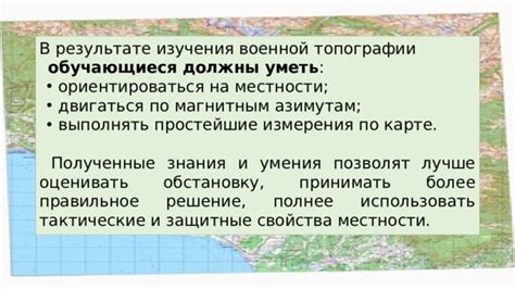 Рейтинг местности: важность знания топографии и природы мира