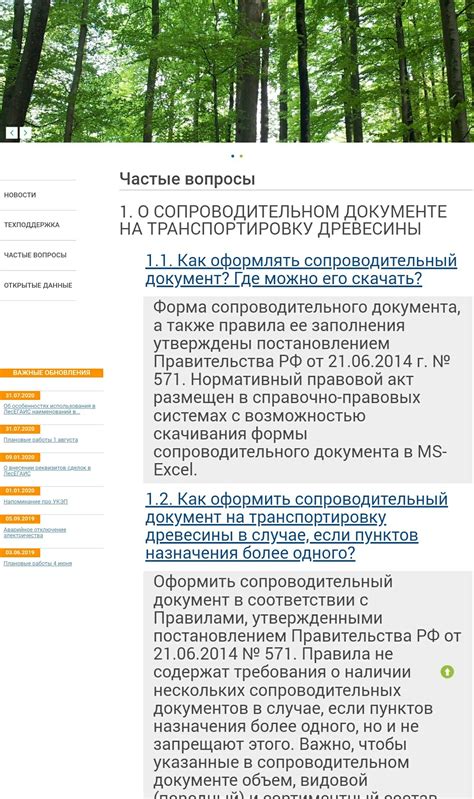 Рекомендации по получению помощи от телефона службы поддержки ЕГАИС лес