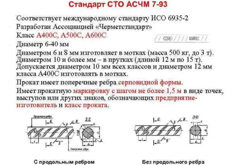 Рекомендации по проверке качества арматуры А500С