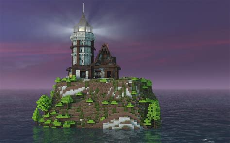 Рекомендуемые платформы для установки маяка в Minecraft